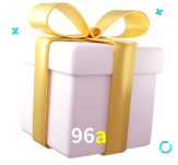 Receba seus bônus de boas-vindas no 96a